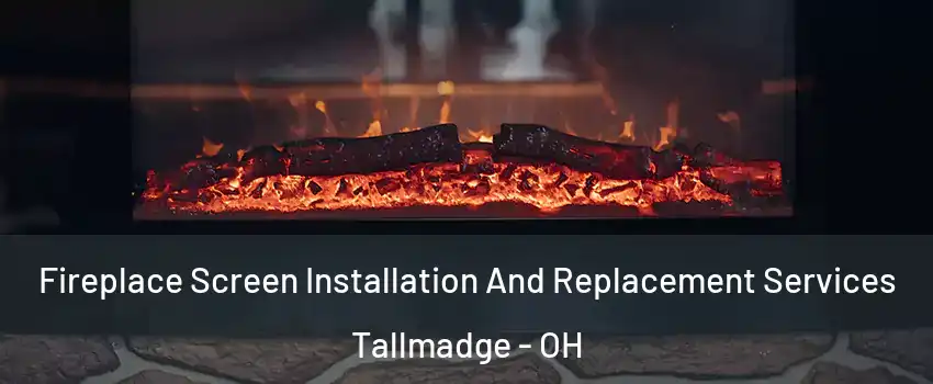 Fireplace Screen Installation And Replacement Services Tallmadge - OH